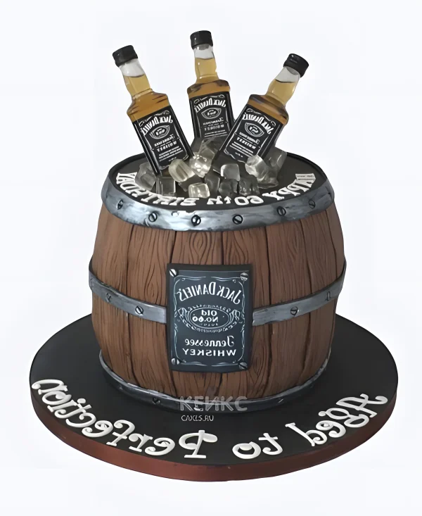 Крутой торт виски джек дениелс Фото
