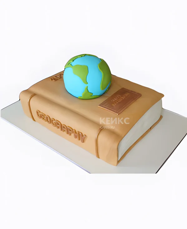 Торт с планетой Земля Фото