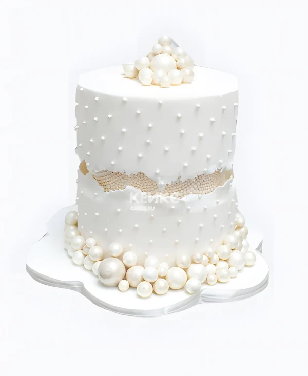 Стильный торт в минималистичном стиле Фото