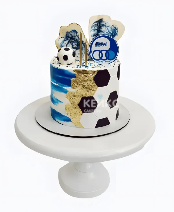 Торт мужчине на день рождения с футболом Фото