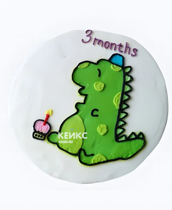 Бенто-торт сыну на 3 месяца Фото