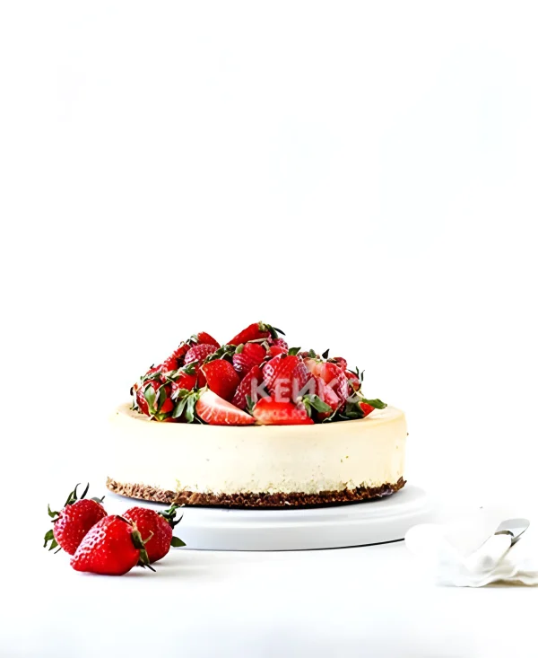 Вкусный торт без сахара с клубникой для диабетиков Фото