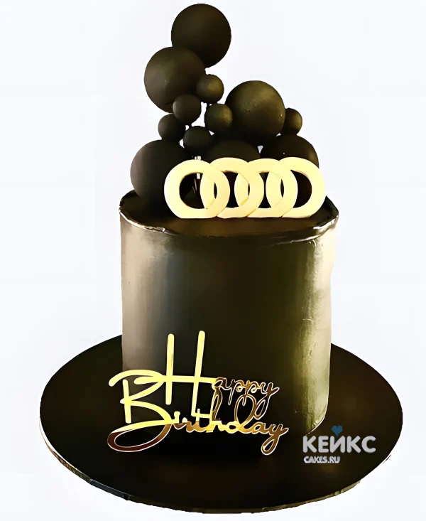 Эксклюзивный торт Ауди на день рождения Фото