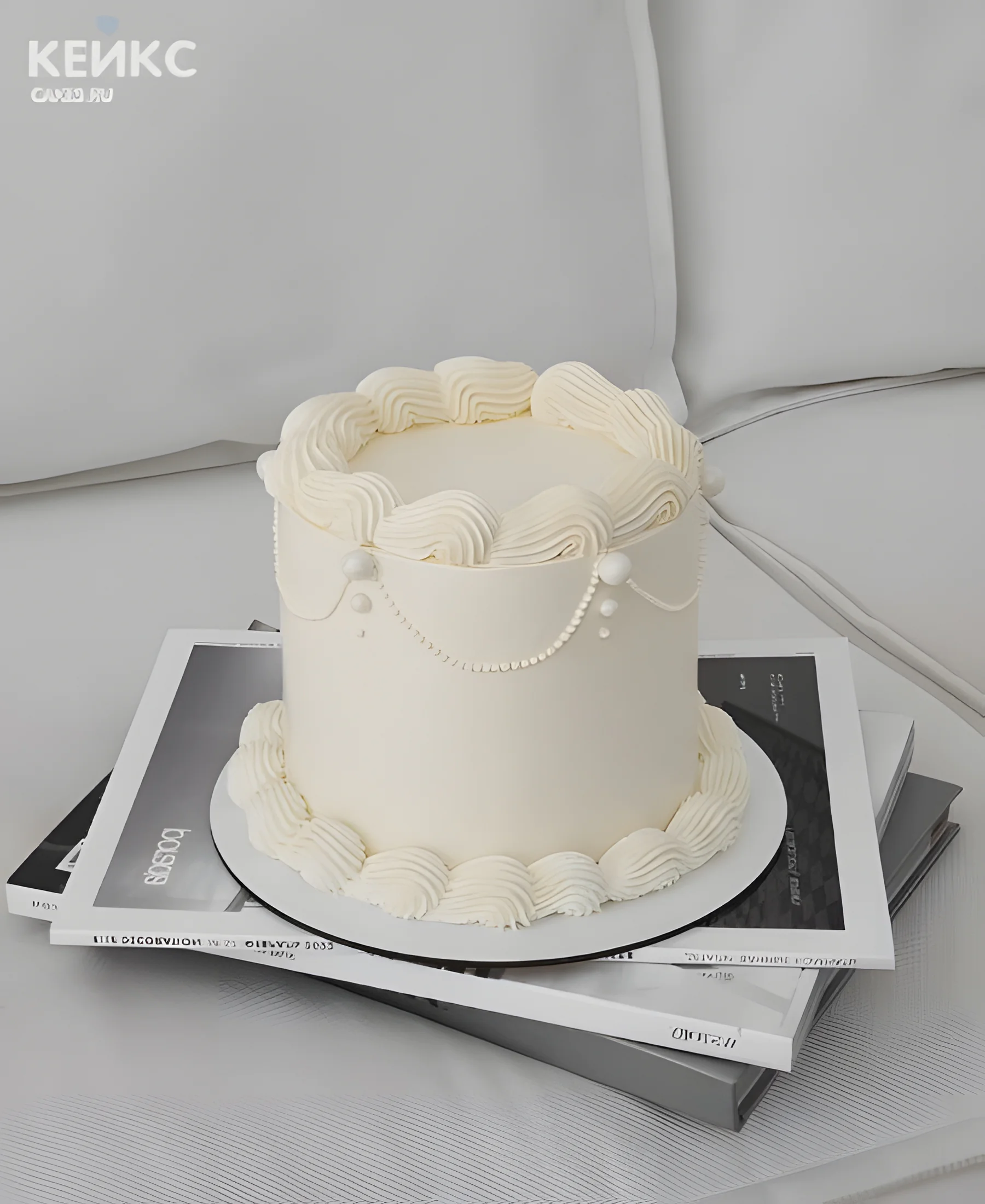 Эстетичный винтажный торт Фото