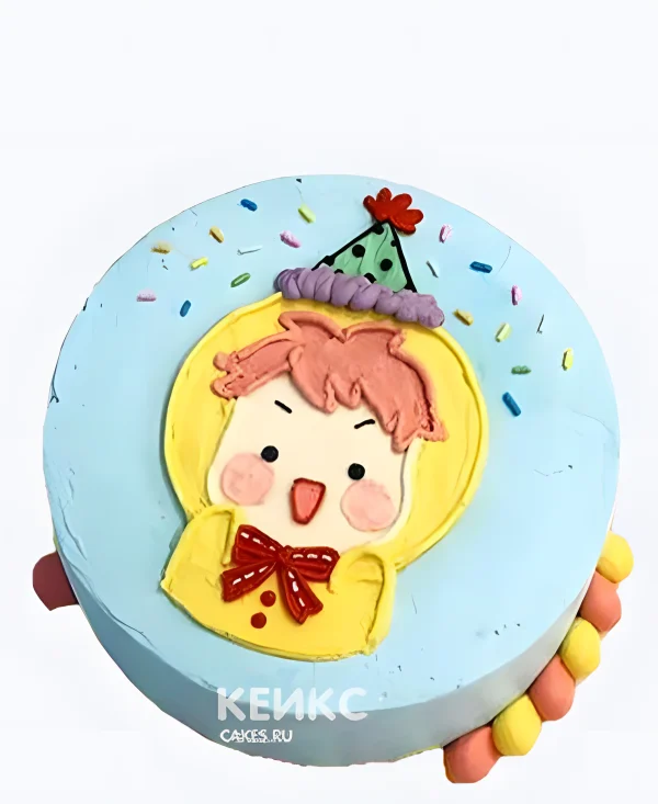 Милый бенто торт на годик Фото