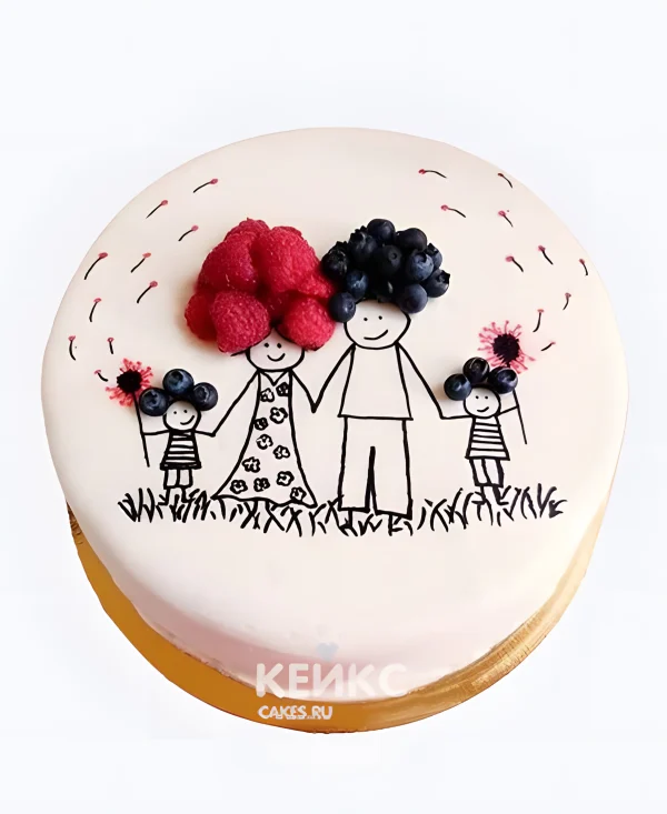 Милый бенто любимому папе с ягодками Фото