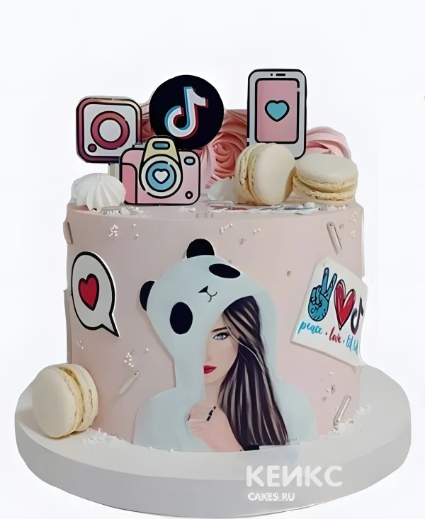 Милый бенто торт тик ток Фото