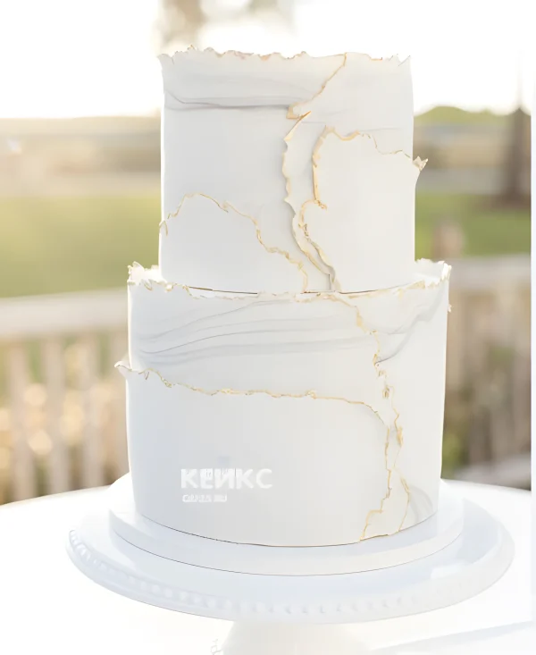 Объемный эстетичный торт Фото