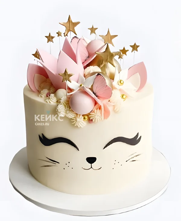 Потрясающий торт для девочки Фото