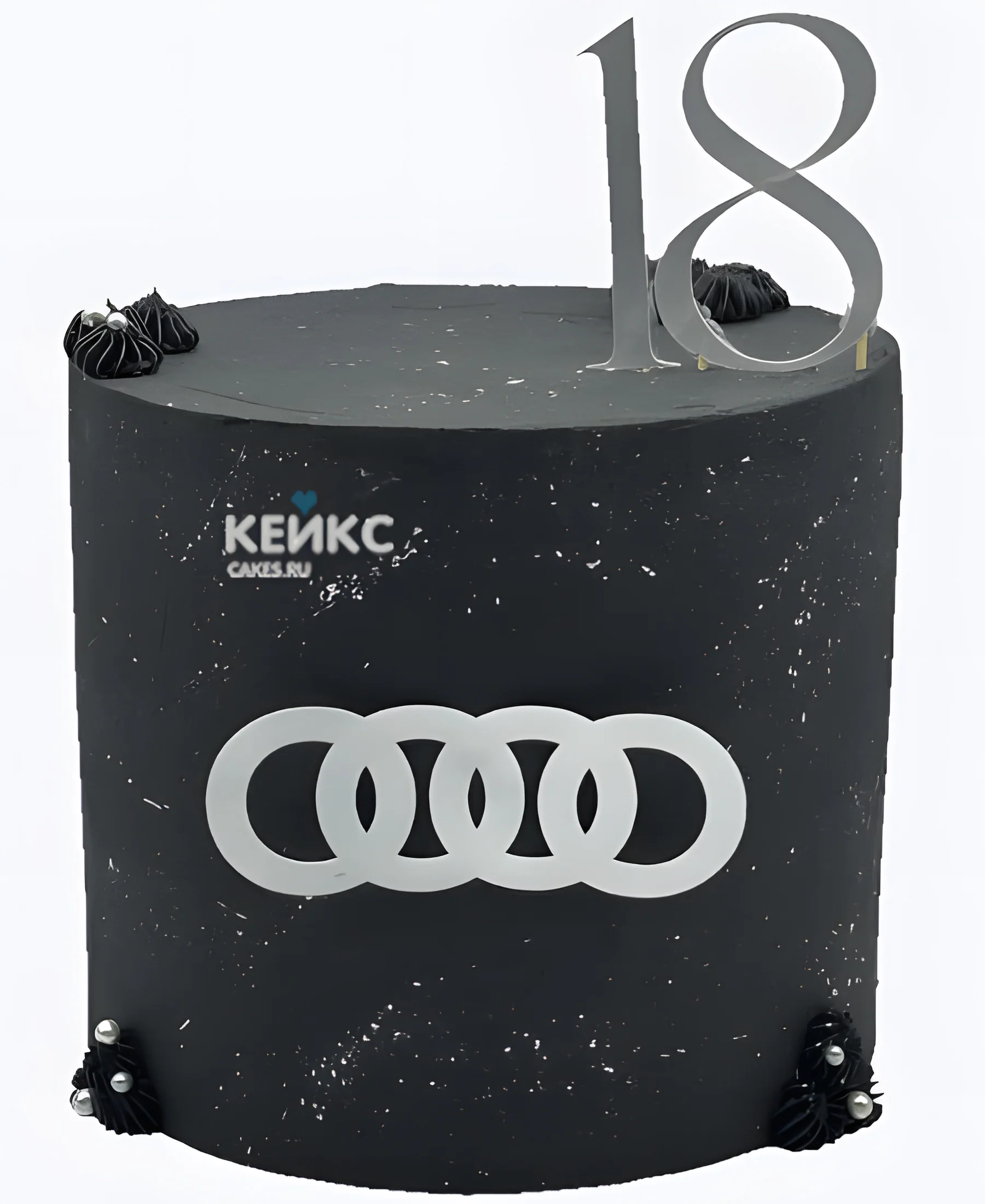 Шикарный торт Ауди на 18 лет сыну Фото