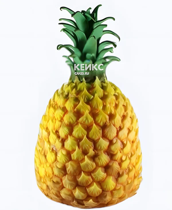Торт 3д в виде большого ананаса Фото