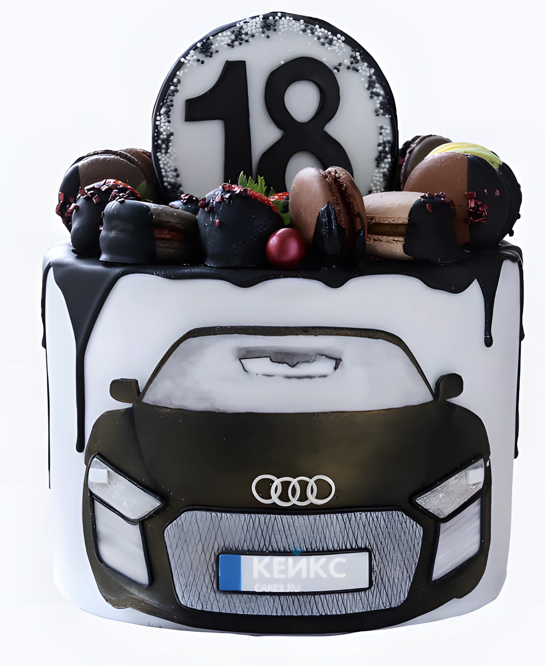 Торт Ауди на 18 лет парню Фото