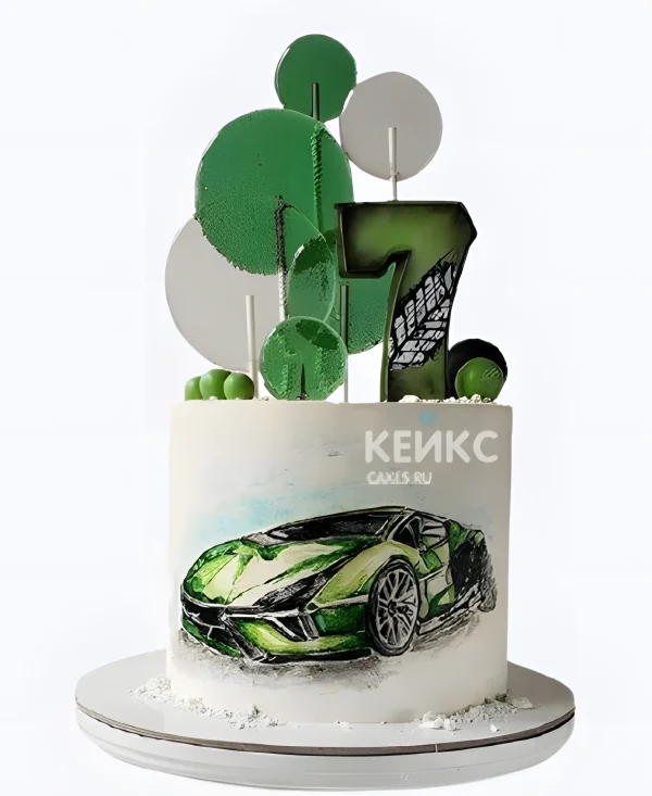 Торт на 7 лет мальчику Фото