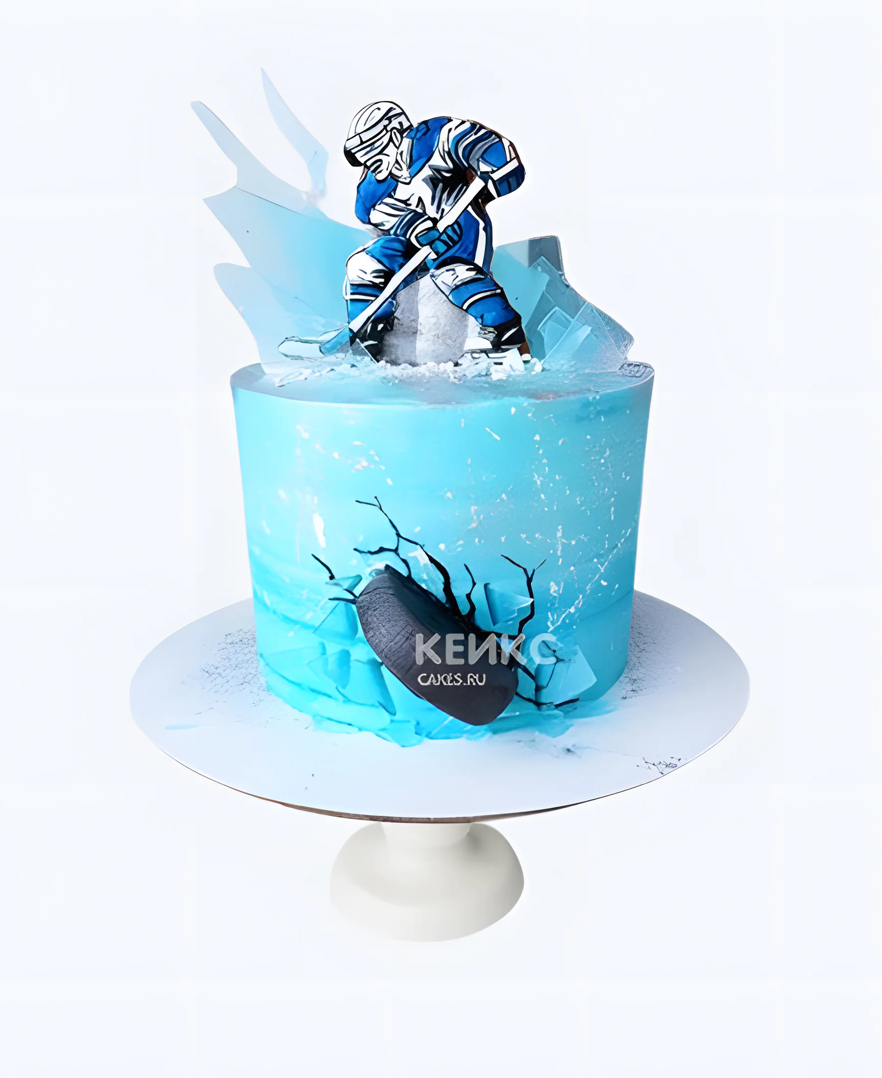 Торт мальчику на 8 лет хоккеисту Фото