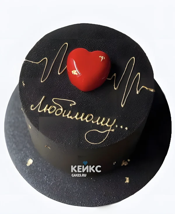 Торт любимому мужчине на юбилей Фото