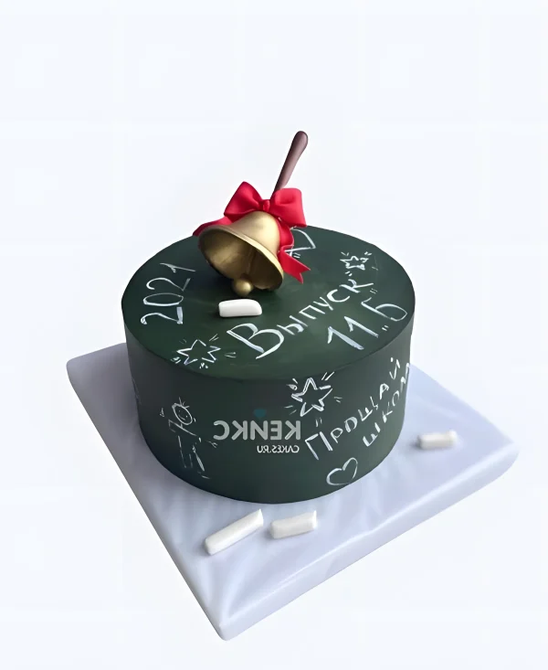 Торт на выпускной из начальной школы Фото