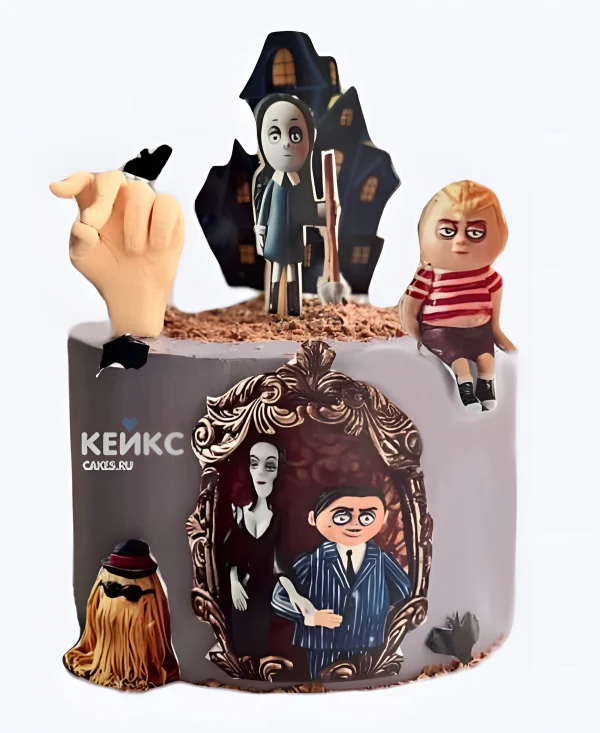 Торт Семейка Адамс Фото
