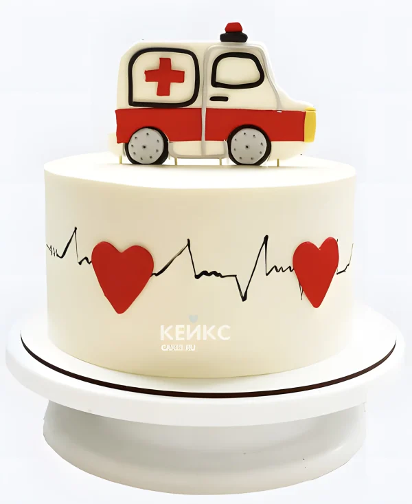 Торт скорая помощь без мастики Фото