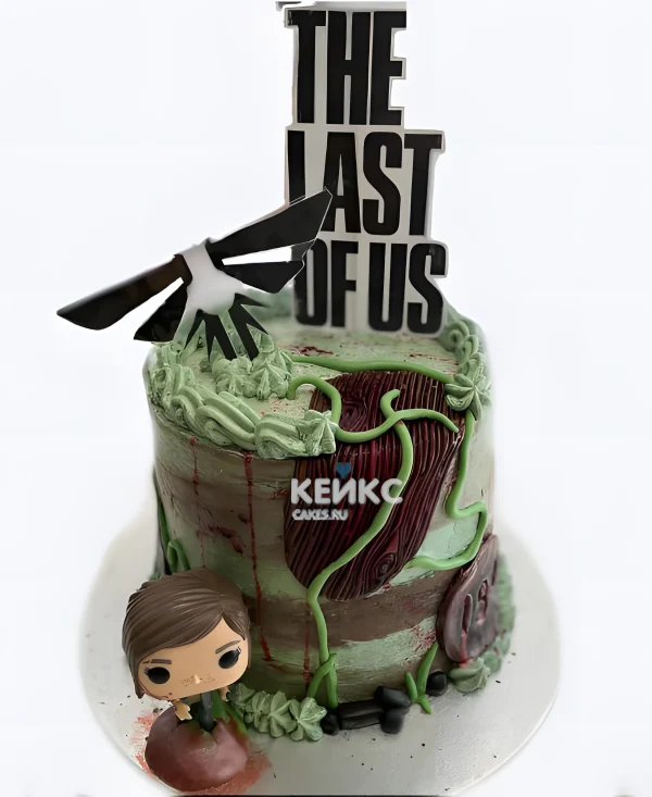Торт в стиле сериала The last of us Фото