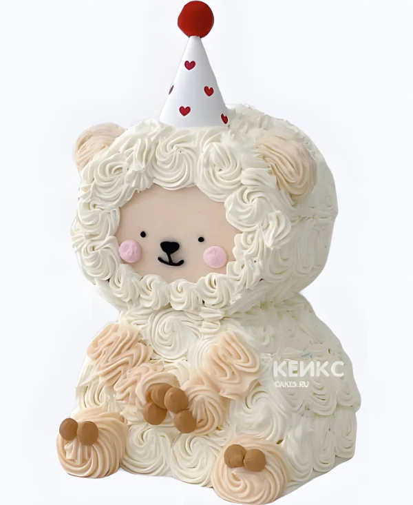 Торт в виде овечки Фото