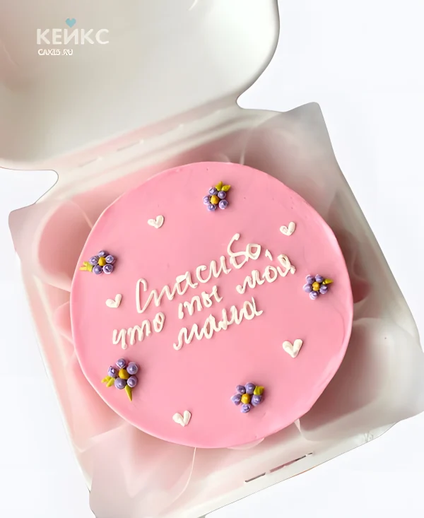 Бенто торт на 8 марта для мамы Фото