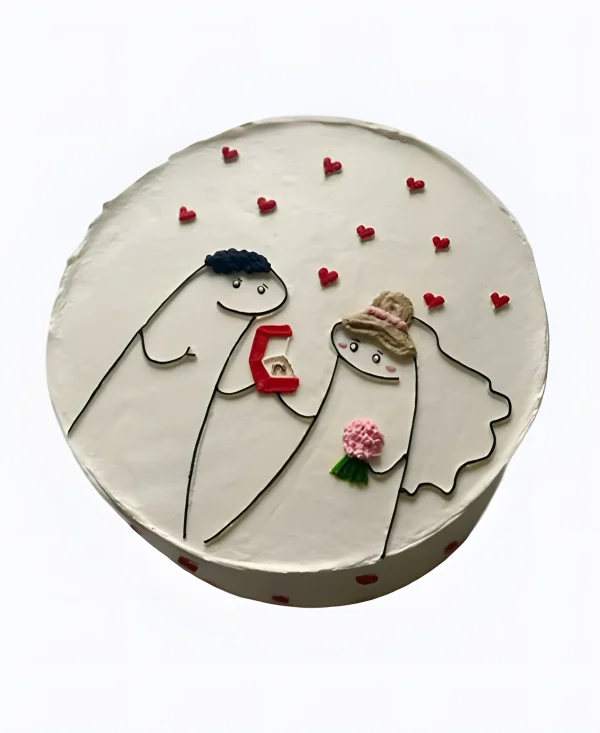 Бенто-торт Свадьба Фото