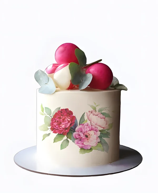 Элегантный торт на Татьянин день Фото