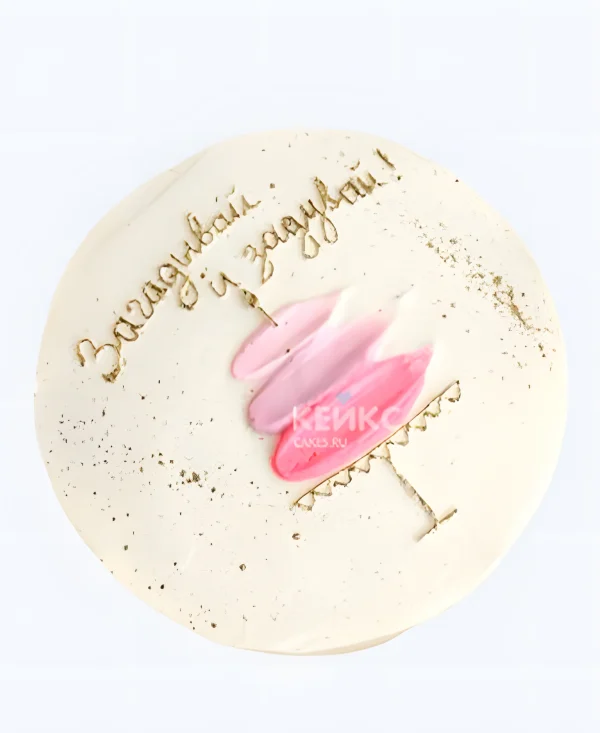 Эстетичный бенто-торт на 14 лет Фото