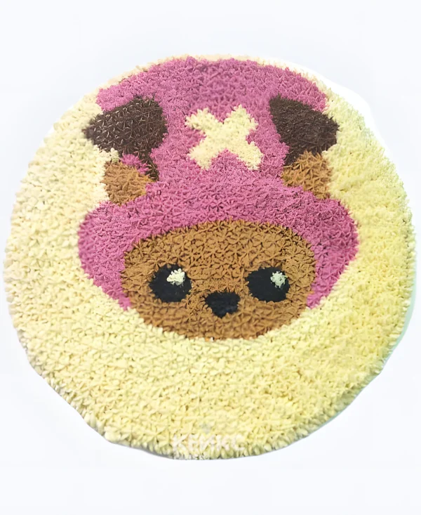 Кремовый торт на день рождения аниме Ван пис Фото