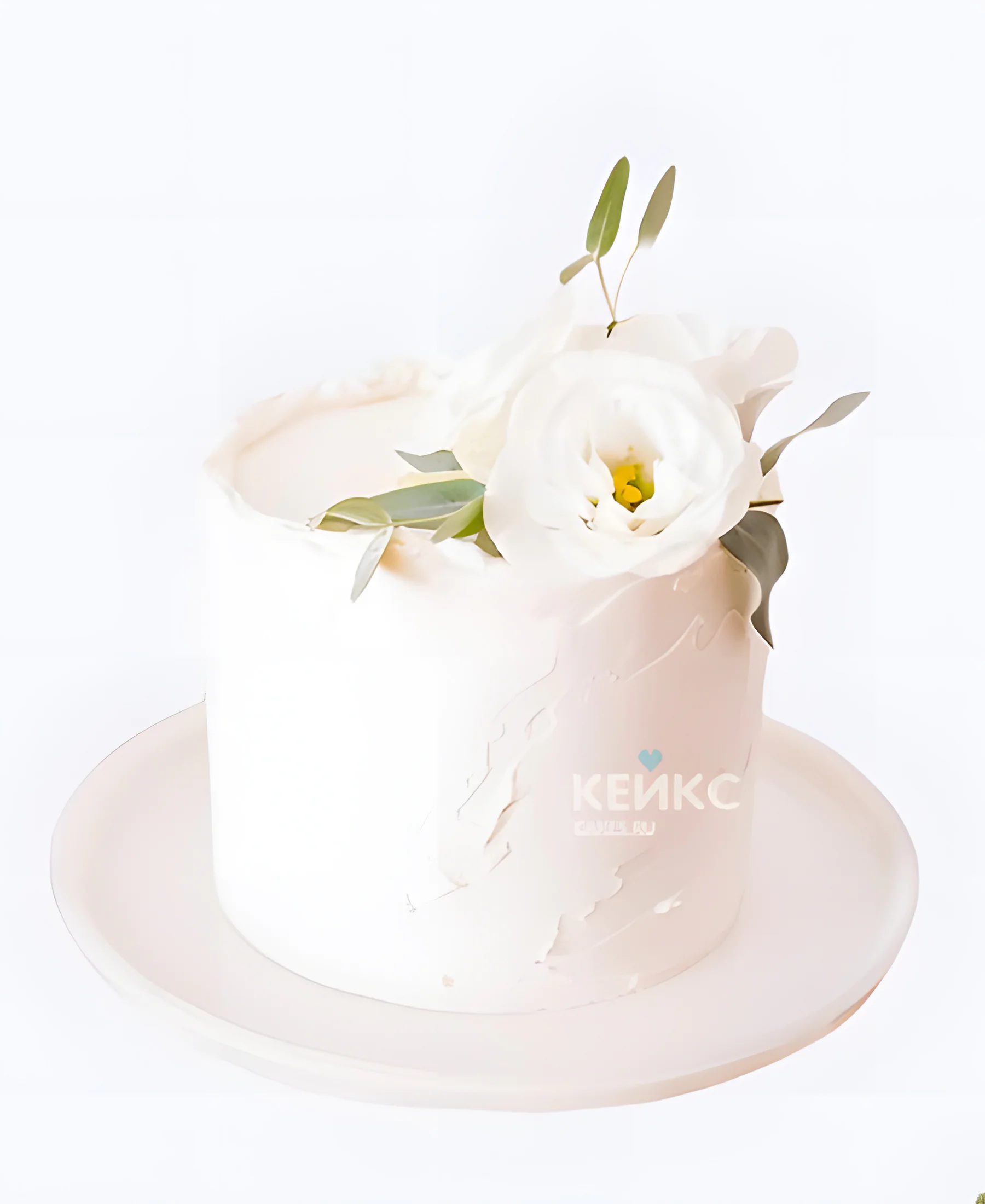 Маленький свадебный торт Три розы Фото