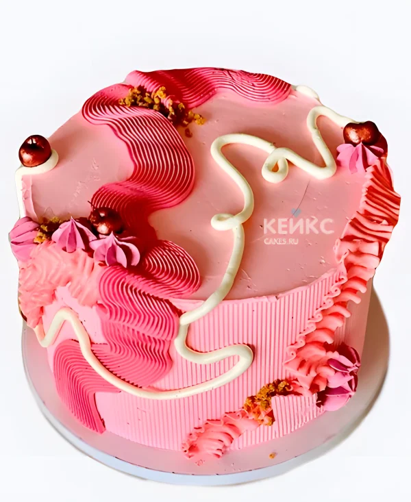 Недорогой детский торт Гламур Фото