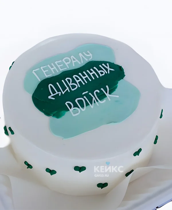 Смешной бенто торт на 23 февраля Фото