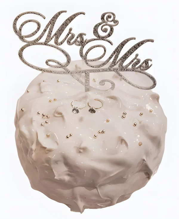 Свадебный торт Клятва в белом Фото