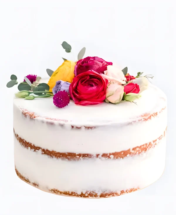 Свадебный торт Яркое признание Фото