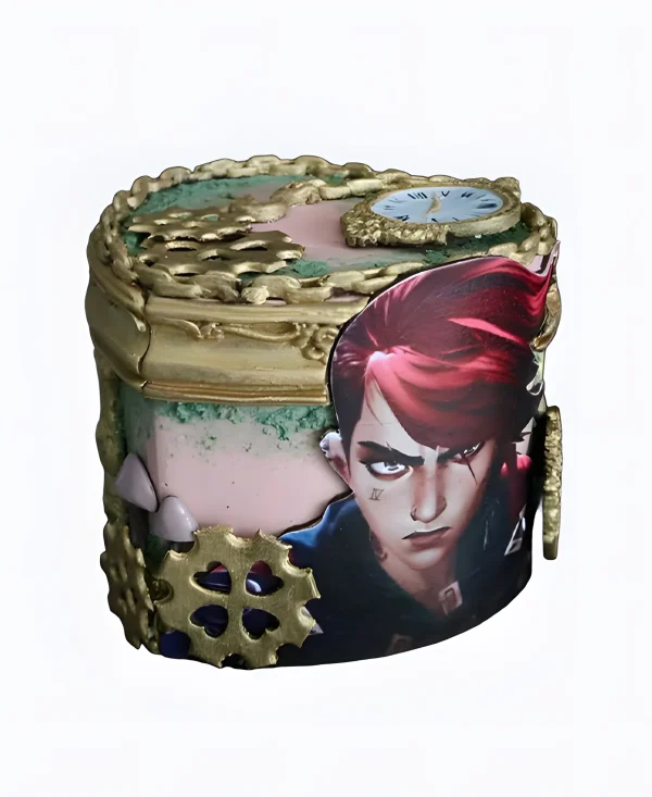 Торт Аркейн на день рождения необычный Фото