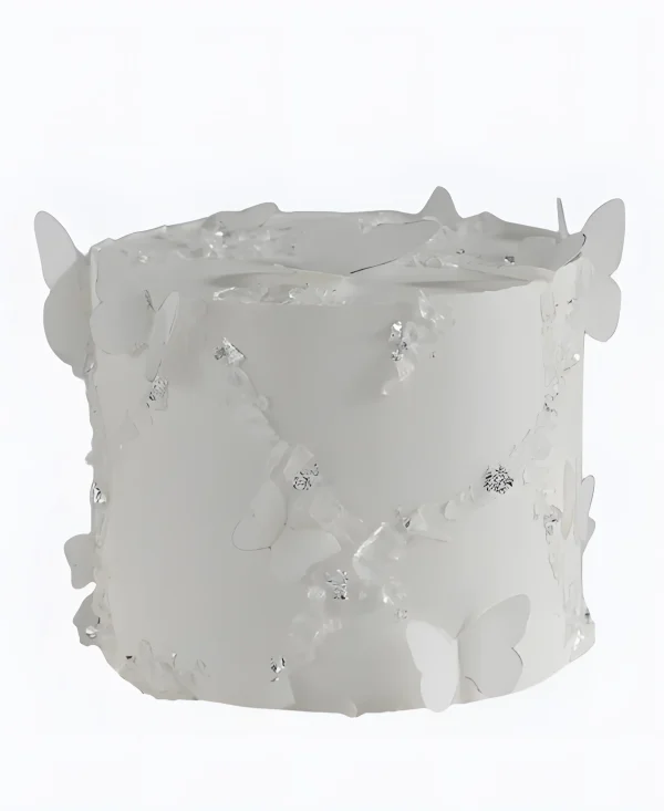 Торт Белоснежные бабочки Фото