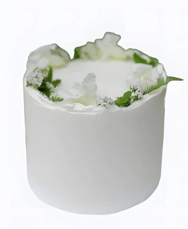 Торт Белый венок Фото