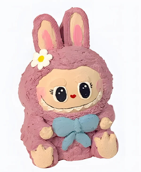 Торт девочка Лабубу 3D Фото