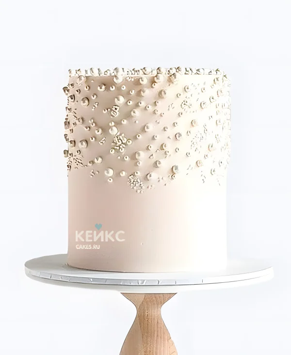 Торт девушке Жемчуг Фото