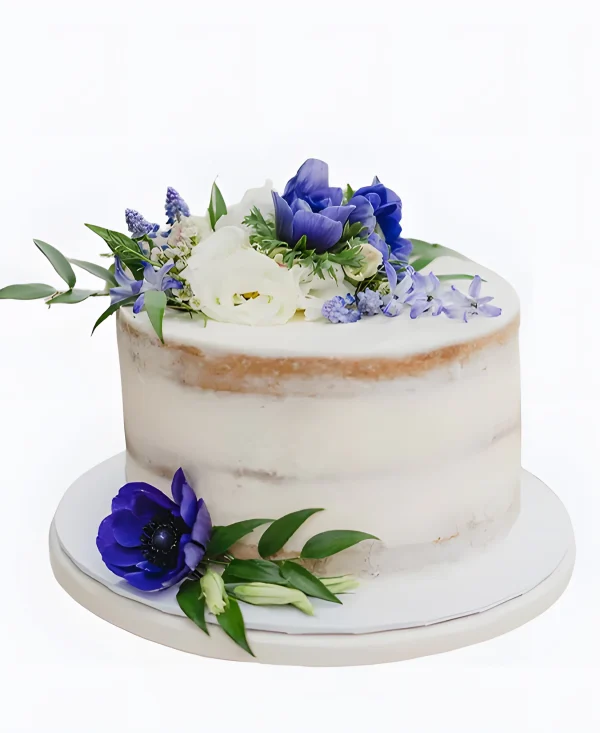 Торт Элегантность в синем Фото