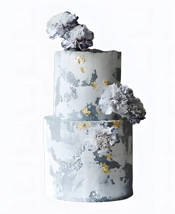 Торт Гвоздики на мраморе Фото