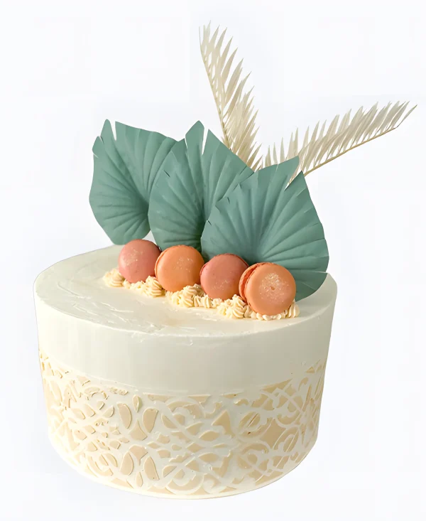 Торт коллегам Нежный натюрморт Фото