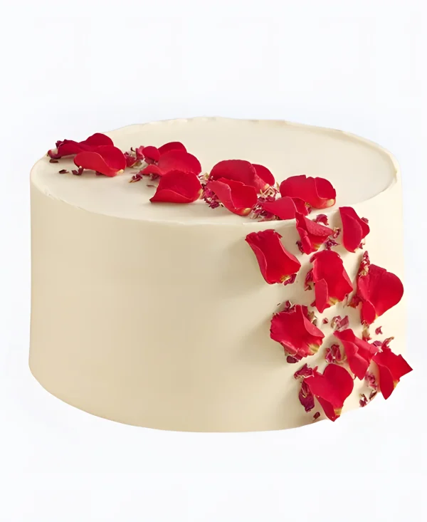 Торт Красные лепестки Фото