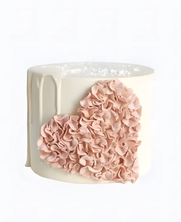 Торт Кружевное сердце Фото