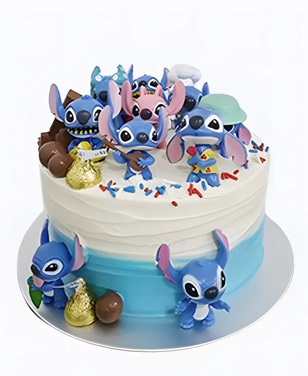 Торт Много Стичей Фото