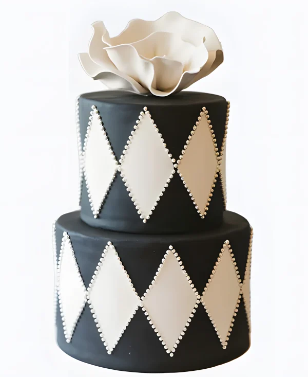 Торт Монохромный шик Фото