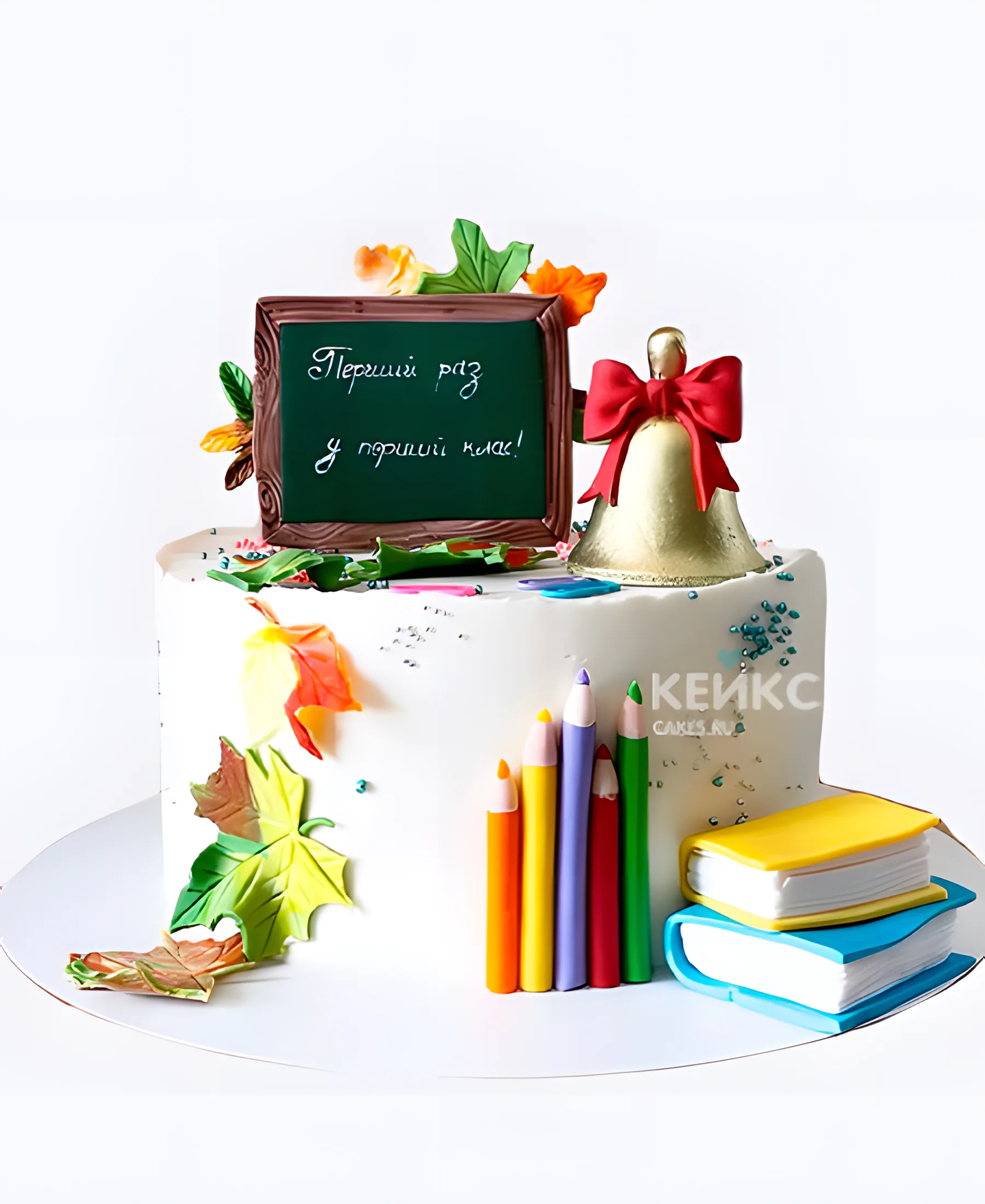 Торт на 1 сентября для поздравления ребенка Фото