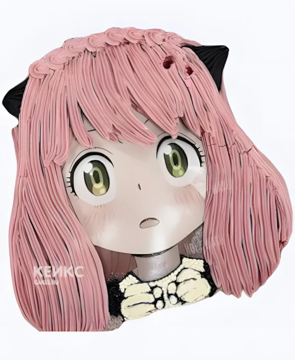 Торт на день рождения аниме Семейка шпионов Фото