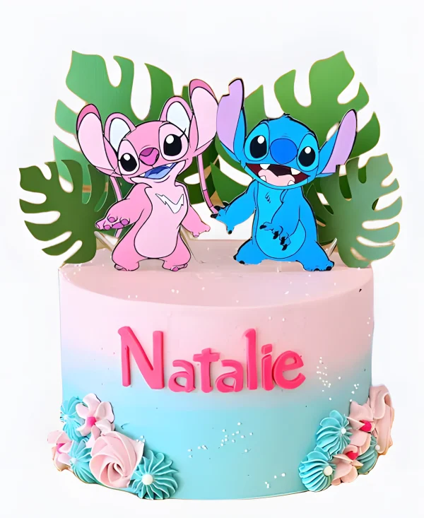 Торт Нежность с листьями Фото