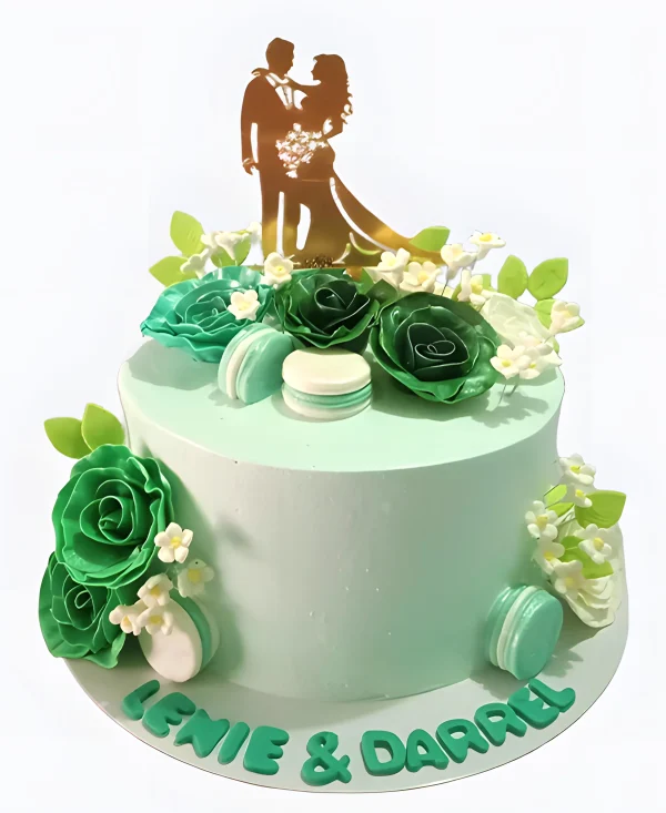 Торт Нежность в изумруде Фото